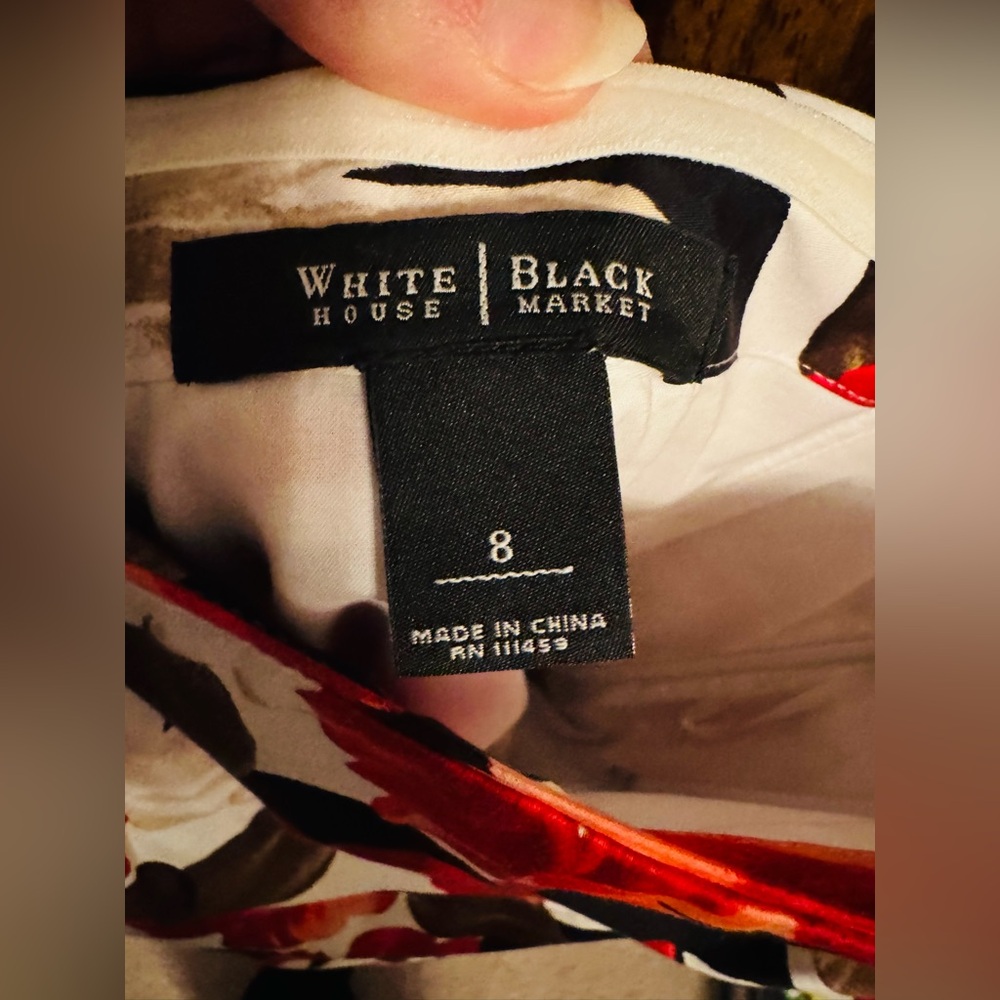 White House Black Market dress size 8. Almost new. Worn once. - Picture 3 of 3